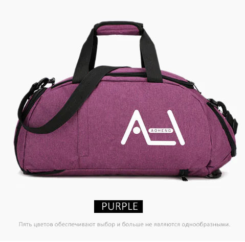 Custom Men's Gym Bag with Logo, Multi-functional Design