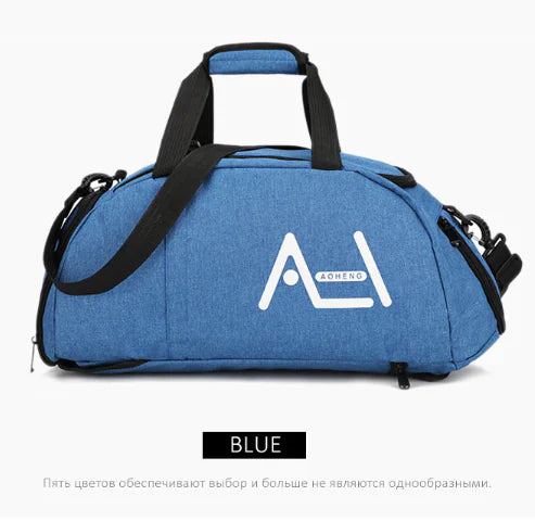 Custom Men's Gym Bag with Logo, Multi-functional Design