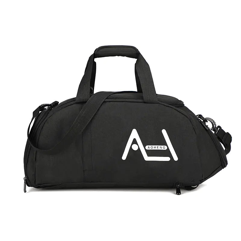 Custom Men's Gym Bag with Logo, Multi-functional Design