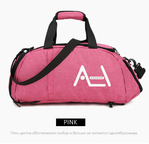 Custom Men's Gym Bag with Logo, Multi-functional Design